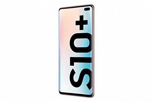 Samsung Galaxy S10+ - Smartphone de 6.4" QHD+ Curved Dynamic AMOLED, 16 MP, Exynos 9820, Wireless & Fast & Reverse Charging, 128 GB, Prisma Blanco (Prism White)