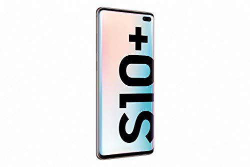 Samsung Galaxy S10+ - Smartphone de 6.4" QHD+ Curved Dynamic AMOLED, 16 MP, Exynos 9820, Wireless & Fast & Reverse Charging, 128 GB, Prisma Blanco (Prism White)