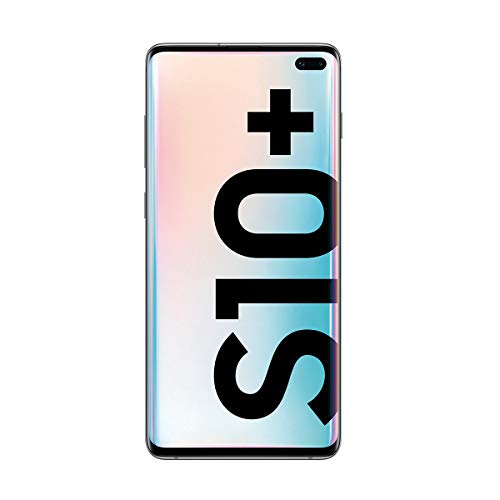 Samsung Galaxy S10+ - Smartphone de 6.4" QHD+ Curved Dynamic AMOLED, 16 MP, Exynos 9820, Wireless & Fast & Reverse Charging, 128 GB, Prisma Blanco (Prism White)