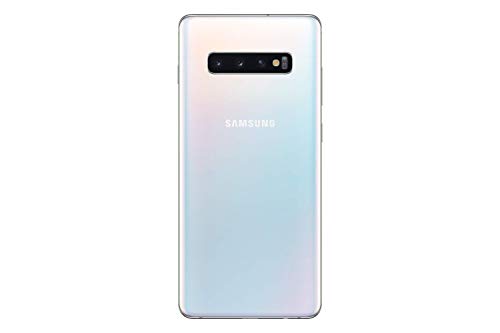 Samsung Galaxy S10+ - Smartphone de 6.4" QHD+ Curved Dynamic AMOLED, 16 MP, Exynos 9820, Wireless & Fast & Reverse Charging, 128 GB, Prisma Blanco (Prism White)