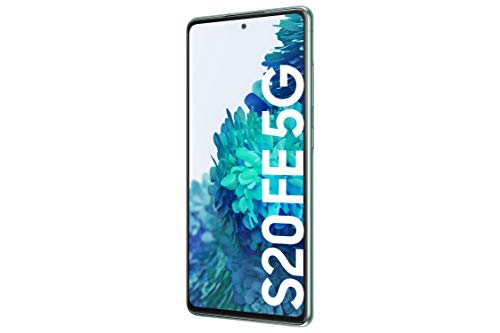 Samsung Galaxy S20 FE 5G - Smartphone Android Libre, 128 GB, Color Verde [Versión española]