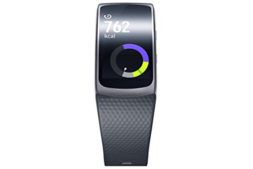 Samsung Gear Fit II - Smartwatch de 1.5" con frecuencia cardíaca y notificaciones, S, Color Negro [Versión importada: Podría presentar Problemas de compatibilidad]