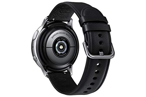 SAMSUNG SM-R820NSSAPHE Galaxy Watch Active 2 - Smartwatch de Acero, 44mm, color Plata, Bluetooth [Versión española]