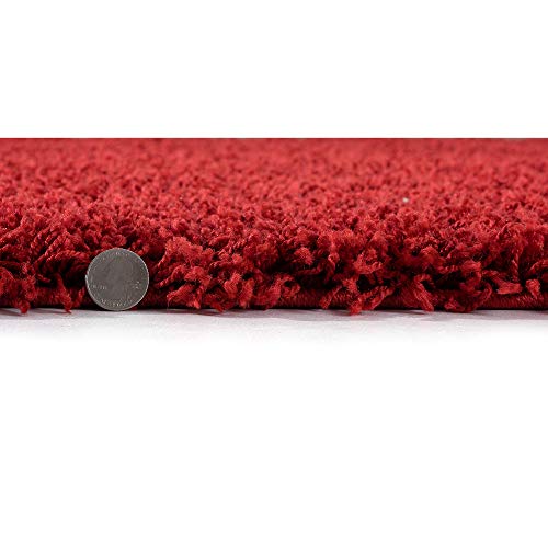 SANAT - Alfombra (Polipropileno, 80 x 150 cm), Color Rojo SANAT - Alfombra (Polipropileno, 80 x 150 cm), Color Rojo