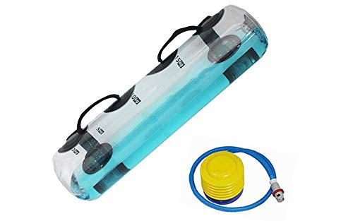 Sand Bag Alternative - Adjustable Aqua Bag and Power Bag with Water - Core and Balance Device- Portable Stability Fitness Equipment - Including Online Training Center