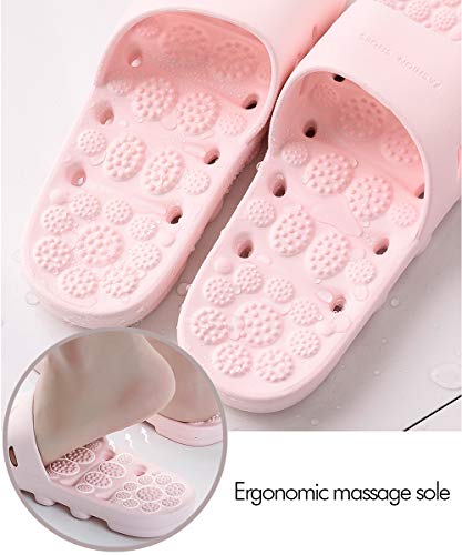 Sandalia Tipo Chancla Masaje de Hombre Mujer Unisex, Tira Ancha Suela con Agujero, Zapatillas de Casa Playa para Verano Interior/Exterior, Amarillo, 44/45 EU Sandalia Tipo Chancla Masaje de Hombre Mujer Unisex, Tira Ancha Suela con Agujero, Zapatillas de Casa Playa para Verano Interior/Exterior, Amarillo, 44/45 EU
