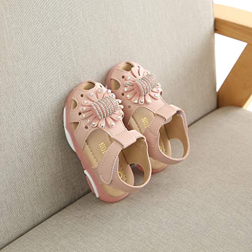 Sandalias para Bebé Niñas Riou Zapatos de la Zapatilla de Deporte de Las Sandalias del Deporte de la luz led de la Flor del Cristal Fondo Suave Lindo niños Playa Sandalias Sandalias para Bebé Niñas Riou Zapatos de la Zapatilla de Deporte de Las Sandalias del Deporte de la luz led de la Flor del Cristal Fondo Suave Lindo niños Playa Sandalias