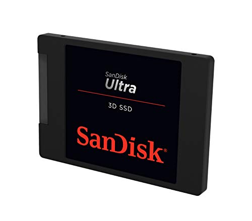 SanDisk Ultra 3D - SSD con hasta 550 MB/s de velocidad de lectura, hasta 525 MB/s de velocidad de escritura, 250 GB