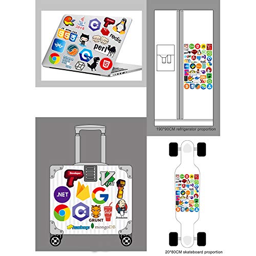 Sanmatic Lote 108Pcs Adhesivos para Ordenador Portátil para el Lenguaje de Programación Desarrollador Comprennent Logo Pegatina,C + +,Python,Linux,Swift,Los Piratas Informáticos,Les Geeks,Les Codeur Sanmatic Lote 108Pcs Adhesivos para Ordenador Portátil para el Lenguaje de Programación Desarrollador Comprennent Logo Pegatina,C + +,Python,Linux,Swift,Los Piratas Informáticos,Les Geeks,Les Codeur