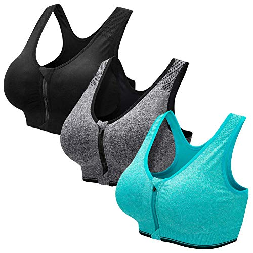 SANMIO Sujetadores Deportivos para Mujer, Sujetador Deportivo Bustier para Mujer, Hombros aAbiertos, Yoga para Hacer Ejercicio Deportes de Impacto Medio para Ciclismo, Trotar, Boxeo SANMIO Sujetadores Deportivos para Mujer, Sujetador Deportivo Bustier para Mujer, Hombros aAbiertos, Yoga para Hacer Ejercicio Deportes de Impacto Medio para Ciclismo, Trotar, Boxeo