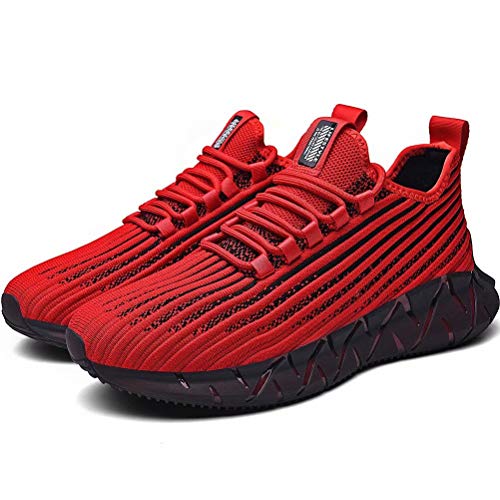 SANNAX Hombre Zapatos para Correr Zapatillas de Deporte de Moda Casual Sneakers Calzado Deportivo Zapatos Transpirables para Gimnasio Caminar Trotar SANNAX Hombre Zapatos para Correr Zapatillas de Deporte de Moda Casual Sneakers Calzado Deportivo Zapatos Transpirables para Gimnasio Caminar Trotar