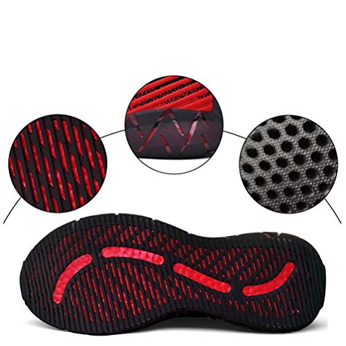SANNAX Hombre Zapatos para Correr Zapatillas de Deporte de Moda Casual Sneakers Calzado Deportivo Zapatos Transpirables para Gimnasio Caminar Trotar SANNAX Hombre Zapatos para Correr Zapatillas de Deporte de Moda Casual Sneakers Calzado Deportivo Zapatos Transpirables para Gimnasio Caminar Trotar