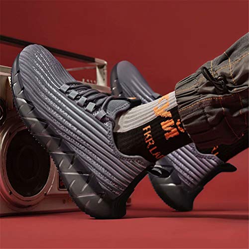 SANNAX Hombre Zapatos para Correr Zapatillas de Deporte de Moda Casual Sneakers Calzado Deportivo Zapatos Transpirables para Gimnasio Caminar Trotar