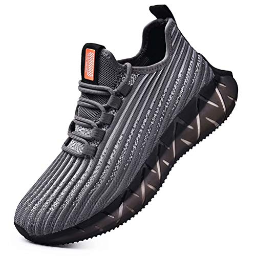 SANNAX Hombre Zapatos para Correr Zapatillas de Deporte de Moda Casual Sneakers Calzado Deportivo Zapatos Transpirables para Gimnasio Caminar Trotar