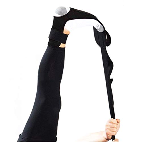 SANON Cinturón de Estiramiento de Ligamentos Correa de Estiramiento de Rehabilitación de Yoga Suave Y Duradera para Ejercicios de Gimnasia de Taekwondo de Ballet con Bucles Ajustables