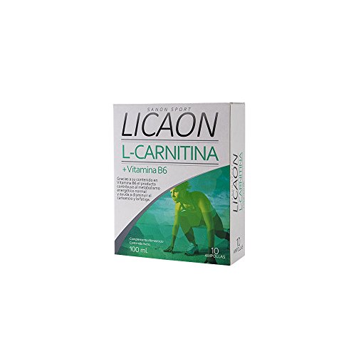 SANON - SANON SPORT LICAON L-Carnitina + Vitamina B6 10 ampollas de 10 ml SANON - SANON SPORT LICAON L-Carnitina + Vitamina B6 10 ampollas de 10 ml