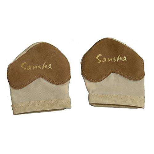 Sansha Chris FT01 - Tanga para zapatos de baile moderno y contemporáneo, color Beige, talla 35.5/37 EU