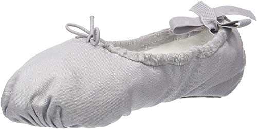 Sansha Zapatillas de ballet suaves unisex Pro 1C, color Gris, talla 41 1/3 EU
