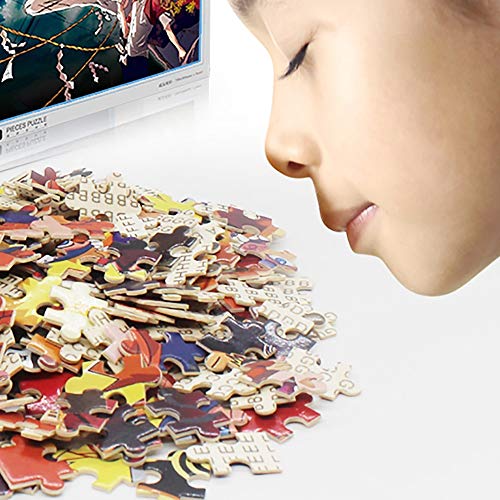 SANSHUI Jigsaw Puzzle De Estilo Japonés Construcción De La Decoración De Regalo De Madera 500-4000 Piezas De Juguete De Regalo Difícil For La Educación 0113 (Size : 2000 Pieces)