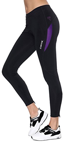 Santic Culote Ciclismo Mujer Culote Bicicleta Pantalones Largos de Ciclismo/Bicicleta/MTB con Badana para Mujeres Violado EU M Santic Culote Ciclismo Mujer Culote Bicicleta Pantalones Largos de Ciclismo/Bicicleta/MTB con Badana para Mujeres Violado EU M