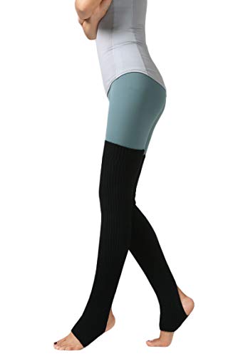 Santwo Calcetines térmicos unisex para adultos sobre la rodilla para yoga y baile