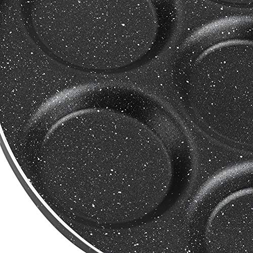 Sarten para Tortitas, Sartén Antiadherente de Aluminio para Huevos, 7 Tazas, Sartén Multifuncional para Desayuno con Mango Anti-Escaldado, para Huevos Fritos Divididos Panqueques Hamburguesa, 30cm Sarten para Tortitas, Sartén Antiadherente de Aluminio para Huevos, 7 Tazas, Sartén Multifuncional para Desayuno con Mango Anti-Escaldado, para Huevos Fritos Divididos Panqueques Hamburguesa, 30cm
