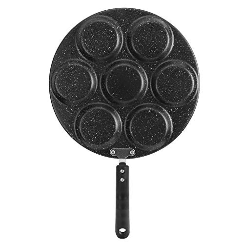 Sarten para Tortitas, Sartén Antiadherente de Aluminio para Huevos, 7 Tazas, Sartén Multifuncional para Desayuno con Mango Anti-Escaldado, para Huevos Fritos Divididos Panqueques Hamburguesa, 30cm Sarten para Tortitas, Sartén Antiadherente de Aluminio para Huevos, 7 Tazas, Sartén Multifuncional para Desayuno con Mango Anti-Escaldado, para Huevos Fritos Divididos Panqueques Hamburguesa, 30cm