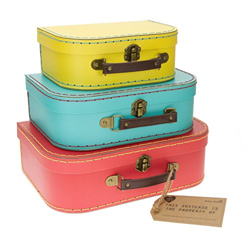 Sass & Belle Brights (Set of 3) Retro Suitcases Sass & Belle Brights (Set of 3) Retro Suitcases