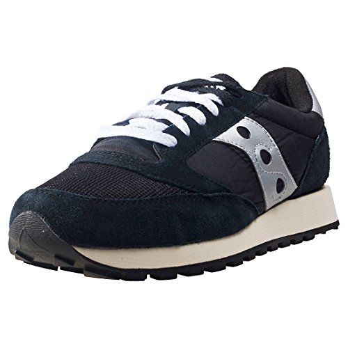 Saucony Jazz Original Vintage, Zapatillas de Cross Unisex Adulto, Negro (Black/White), 41 EU