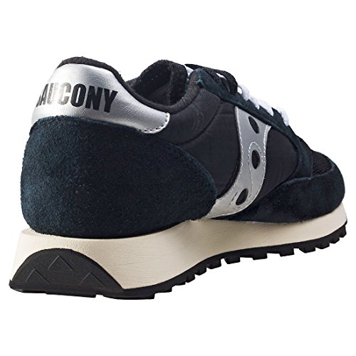 Saucony Jazz Original Vintage, Zapatillas de Cross Unisex Adulto, Negro (Black/White), 44.5 EU Saucony Jazz Original Vintage, Zapatillas de Cross Unisex Adulto, Negro (Black/White), 44.5 EU