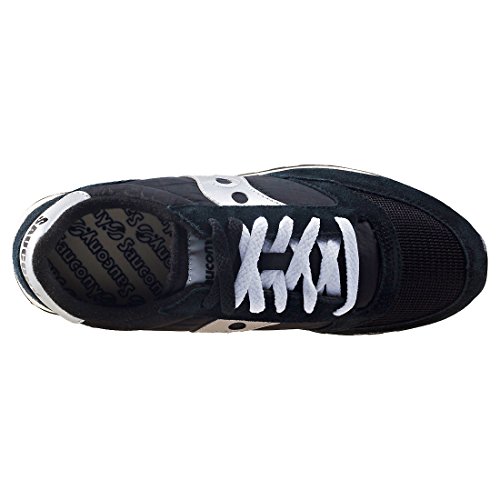 Saucony Jazz Original Vintage, Zapatillas de Cross Unisex Adulto, Negro (Black/White), 44.5 EU Saucony Jazz Original Vintage, Zapatillas de Cross Unisex Adulto, Negro (Black/White), 44.5 EU