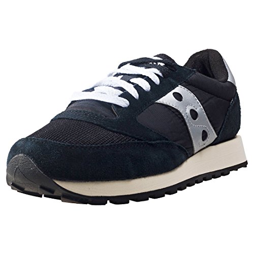 Saucony Jazz Original Vintage, Zapatillas de Cross Unisex Adulto, Negro (Black/White), 44.5 EU Saucony Jazz Original Vintage, Zapatillas de Cross Unisex Adulto, Negro (Black/White), 44.5 EU