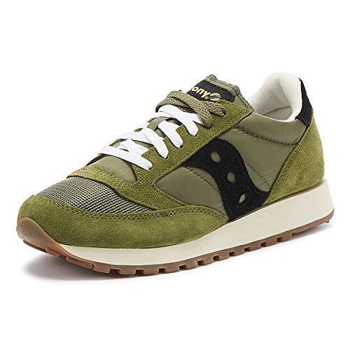 Saucony Jazz Original Vitnage, Hombre, Verde (Verde Oliva 88), 43 EU Saucony Jazz Original Vitnage, Hombre, Verde (Verde Oliva 88), 43 EU