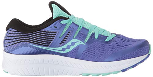 Saucony Ride ISO, Zapatillas de Entrenamiento Mujer, Morado (Violet/Black/Aqua 035), 37 EU Saucony Ride ISO, Zapatillas de Entrenamiento Mujer, Morado (Violet/Black/Aqua 035), 37 EU