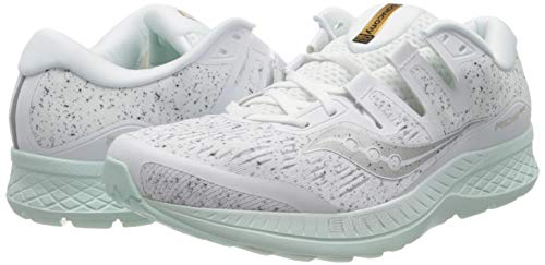 Saucony Ride ISO, Zapatillas de Entrenamiento para Mujer, Blanco (White 040), 39 EU Saucony Ride ISO, Zapatillas de Entrenamiento para Mujer, Blanco (White 040), 39 EU
