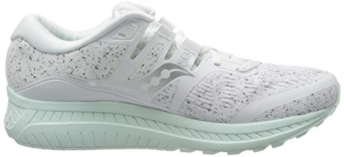 Saucony Ride ISO, Zapatillas de Entrenamiento para Mujer, Blanco (White 040), 39 EU