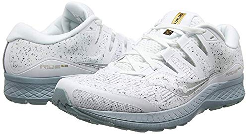 Saucony Ride ISO, Zapatillas de Running para Hombre, Blanco (White 40), 42 EU