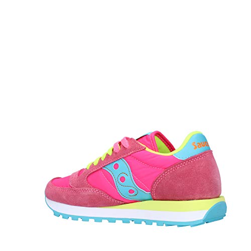 SAUCONY Sneakers Saucony Jazz Original in Camoscio 1044 Pink - Yellow Size:5,5 SAUCONY Sneakers Saucony Jazz Original in Camoscio 1044 Pink - Yellow Size:5,5