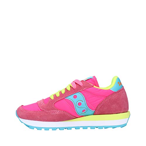 SAUCONY Sneakers Saucony Jazz Original in Camoscio 1044 Pink - Yellow Size:5,5 SAUCONY Sneakers Saucony Jazz Original in Camoscio 1044 Pink - Yellow Size:5,5
