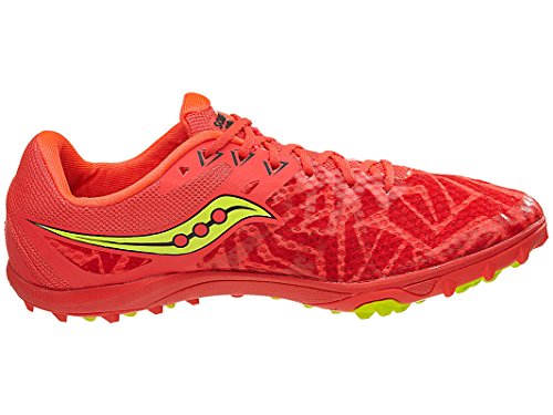 Saucony Women's Havok XC Spike Sneakers, Red, 5 M