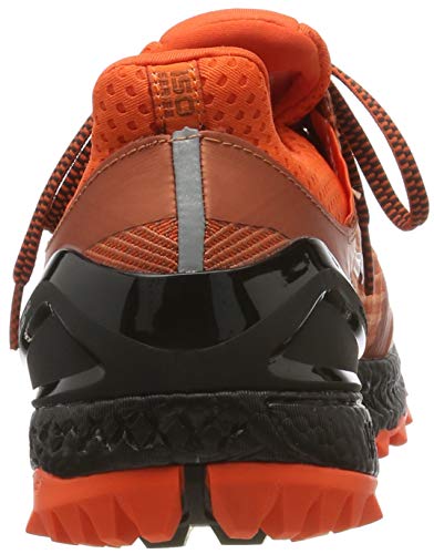 Saucony Xodus ISO 3, Zapatillas de Running Hombre, Naranja (Orange/Black 36), 44 EU