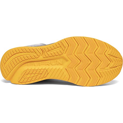 Saucony - Zapatillas Ride ISO 2 para hombre, Blanco (Gris | Amarillo), 44.5 EU Saucony - Zapatillas Ride ISO 2 para hombre, Blanco (Gris | Amarillo), 44.5 EU