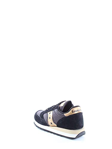 SAUCONY Zapatos Mujer Zapatillas Bajas S1044-521 Jazz Original Talla 39 Negro/Oro