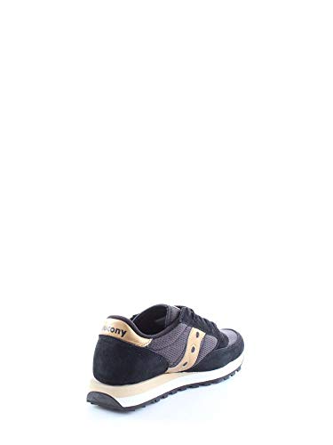 SAUCONY Zapatos Mujer Zapatillas Bajas S1044-521 Jazz Original Talla 39 Negro/Oro