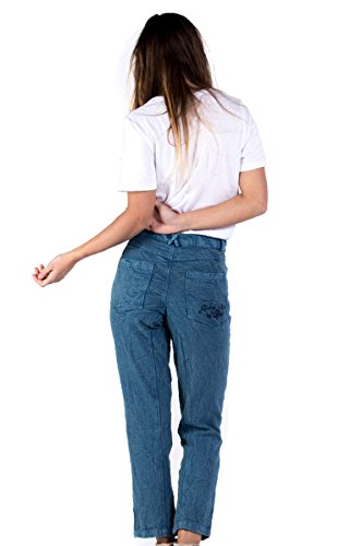 Savage Culture Capri II Pantalones, Azul (Azul 001), (Tamaño del Fabricante:XL) para Mujer Savage Culture Capri II Pantalones, Azul (Azul 001), (Tamaño del Fabricante:XL) para Mujer