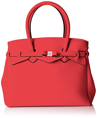 SAVE MY BAG Mujer 20204N Bolso de hombro Rojo Size: 34x29x18 cm (W x H x L)