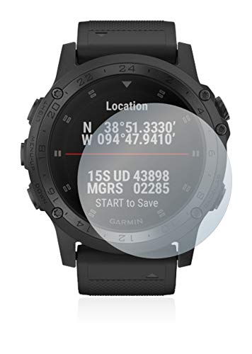 savvies Cristal Templado Compatible con Garmin D2 Charlie/Tactix Charlie Protector Pantalla Vidrio Proteccion 9H Pelicula Anti-Huellas savvies Cristal Templado Compatible con Garmin D2 Charlie/Tactix Charlie Protector Pantalla Vidrio Proteccion 9H Pelicula Anti-Huellas