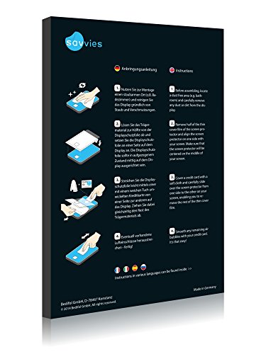 savvies Protector Pantalla Compatible con UMI C1 (6 Unidades) Pelicula Ultra Transparente savvies Protector Pantalla Compatible con UMI C1 (6 Unidades) Pelicula Ultra Transparente