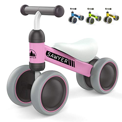 Sawyer - Correpasillos / Bicicleta Sin Pedales - Niños 10 a 24 Meses / Bebes 1 Año (Rosa) Sawyer - Correpasillos / Bicicleta Sin Pedales - Niños 10 a 24 Meses / Bebes 1 Año (Rosa)