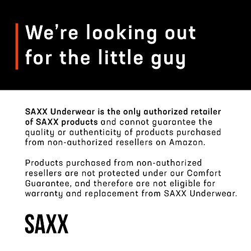 SAXX Underwear Co. Calzoncillos Tipo Bóxer - Ropa Interior De Platino - Calzoncillos Tipo Bóxer Con Bragueta Y Soporte De Bolsa Integrado de los hombres|Hoja Azul Patinado|Grande